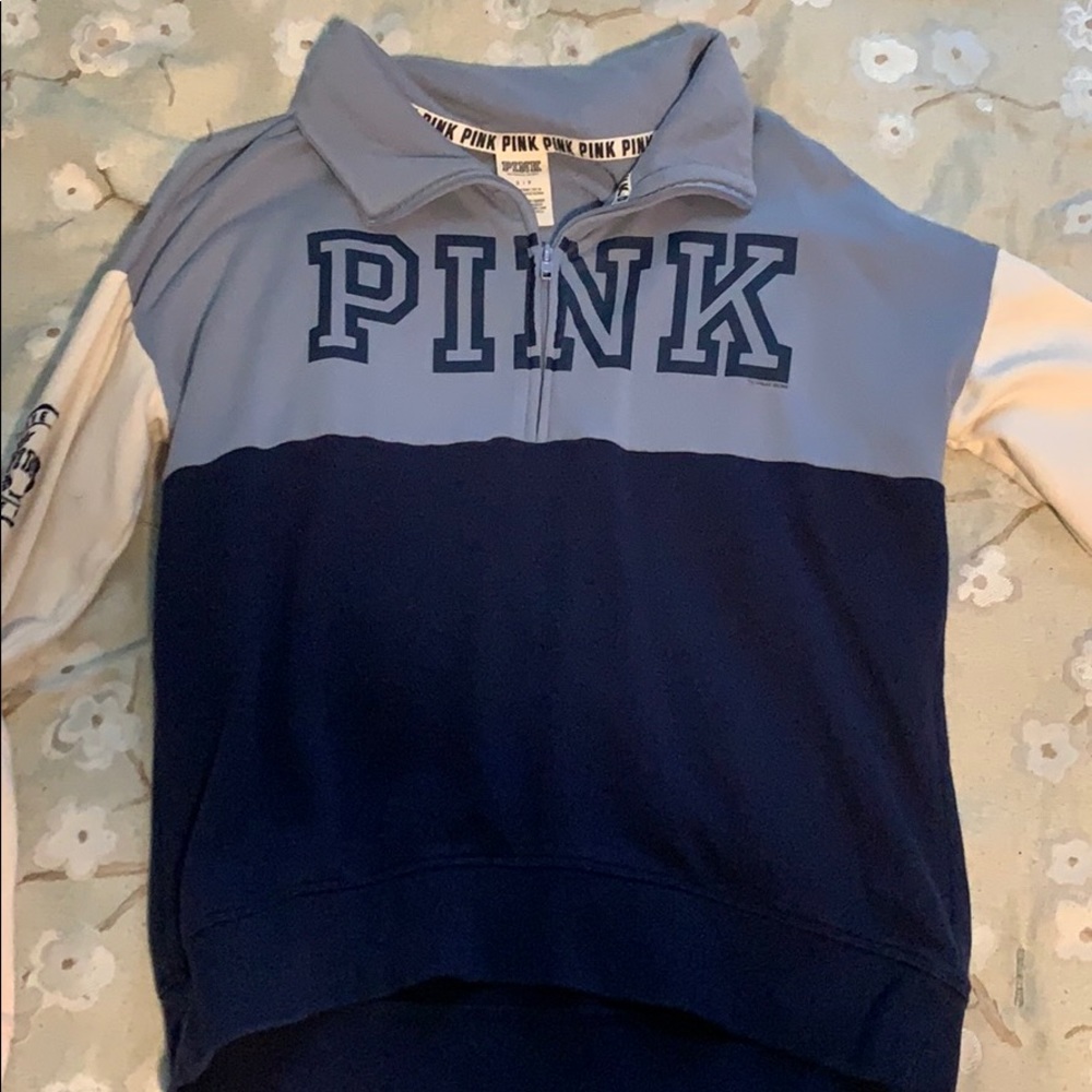 small blue PINK pullover